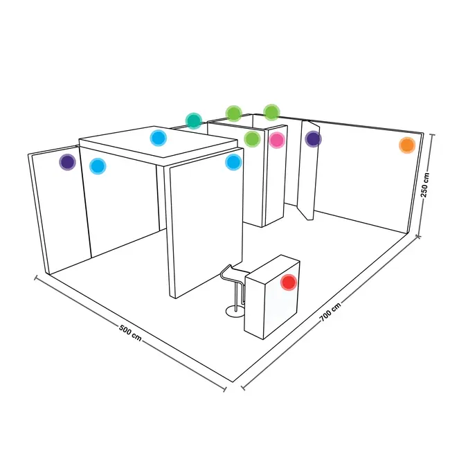 PIXLIP L-48 Beursstand