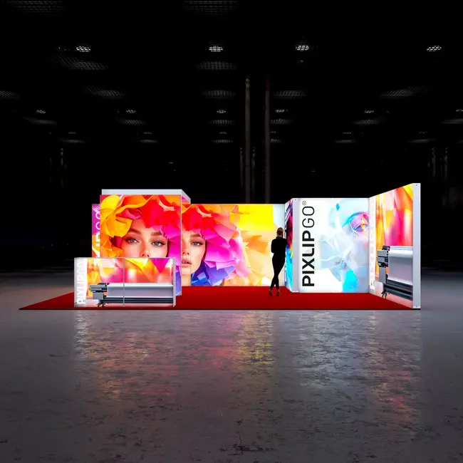 PIXLIP L-49 Beursstand