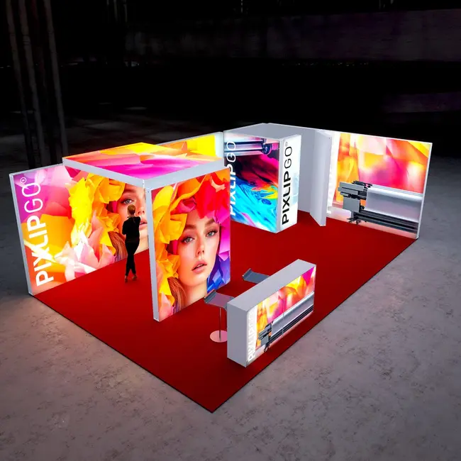 PIXLIP L-49 Beursstand