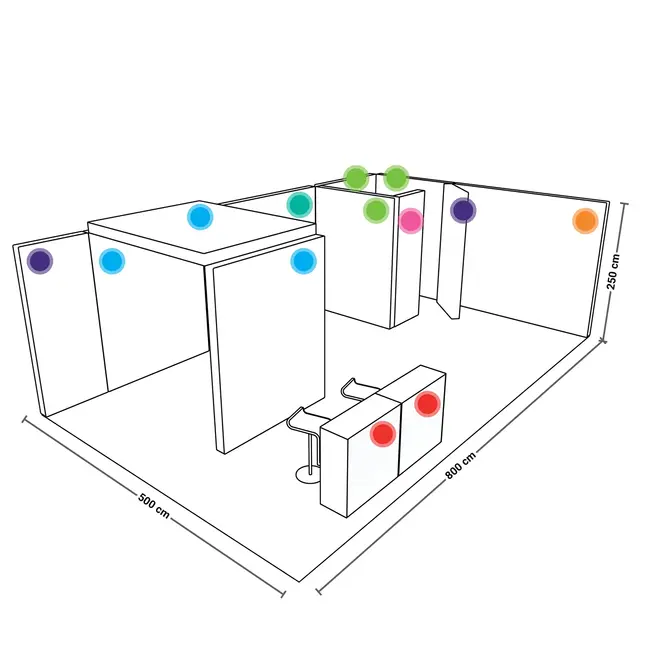 PIXLIP L-49 Beursstand
