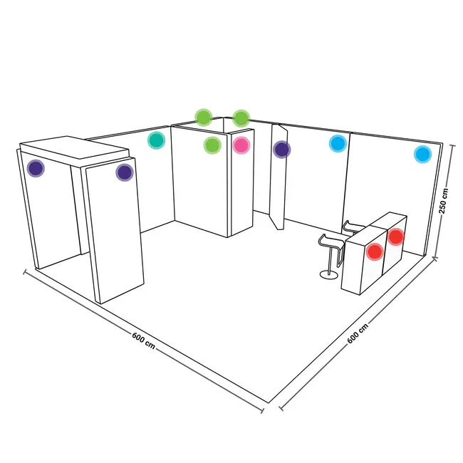 PIXLIP L-52 Beursstand