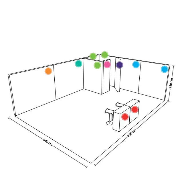 PIXLIP L-54 Beursstand
