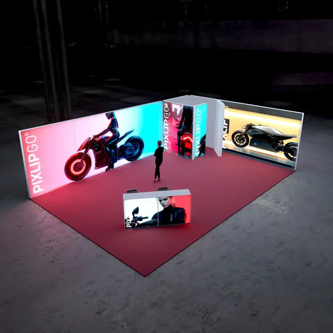 PIXLIP L-55 Beursstand