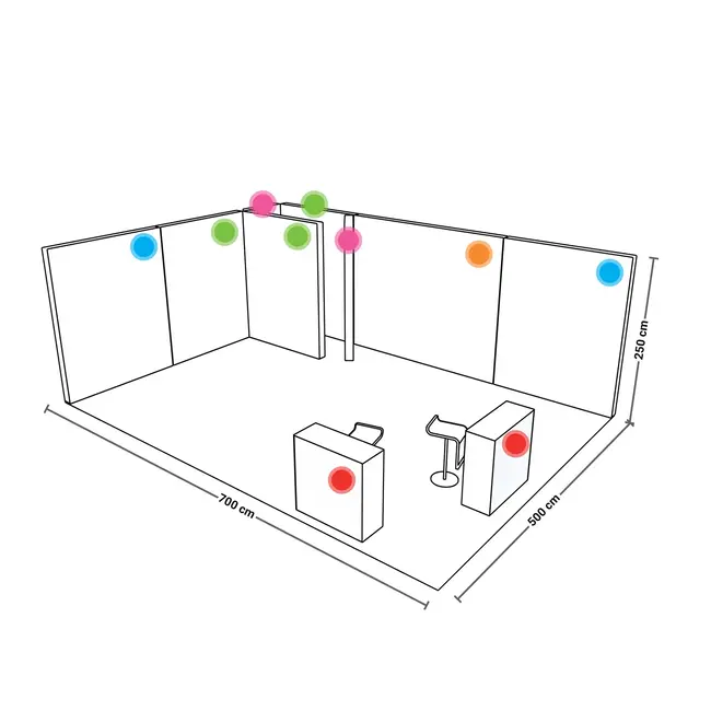 PIXLIP L-56 Beursstand