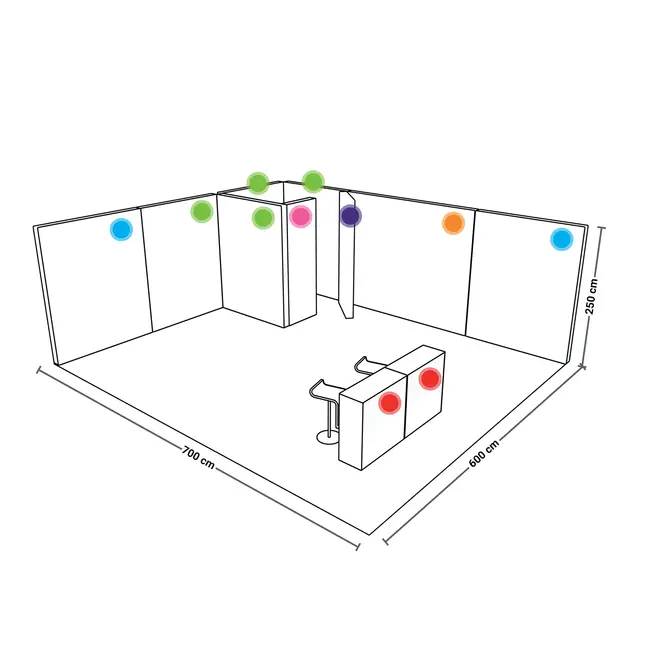 PIXLIP L-57 Beursstand