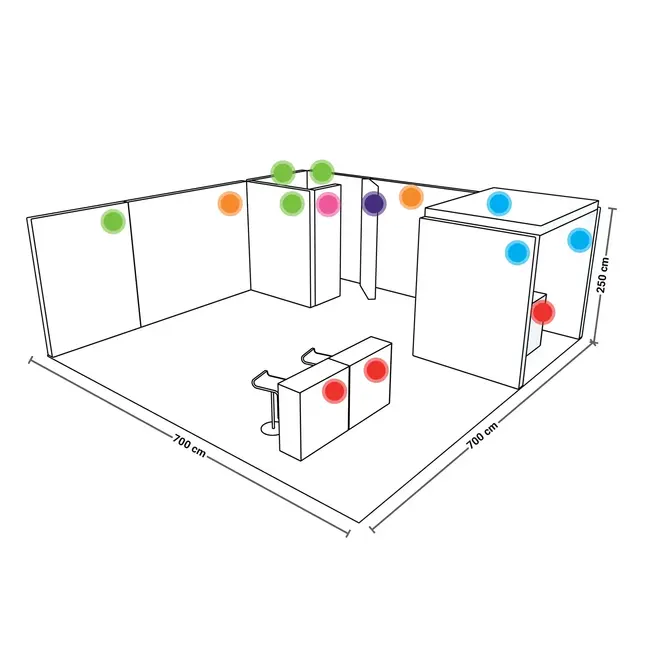 PIXLIP L-58 Beursstand