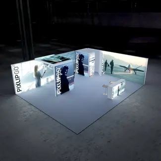 PIXLIP L-60 Beursstand PIXLIP L-60 Beursstand