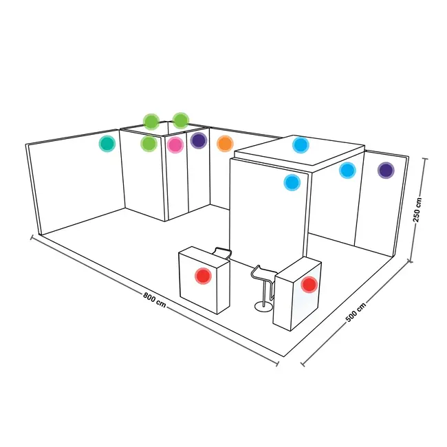 PIXLIP L-61 Beursstand