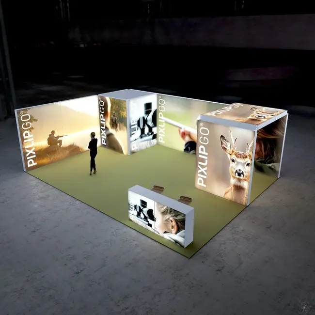 PIXLIP L-62 Beursstand