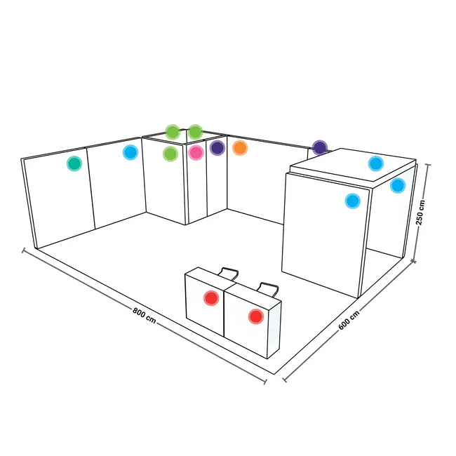 PIXLIP L-62 Beursstand