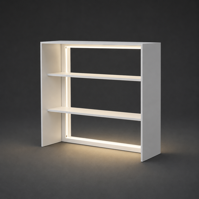 PIXLIP S-01 beursstand huren – compacte verlichte instapstand