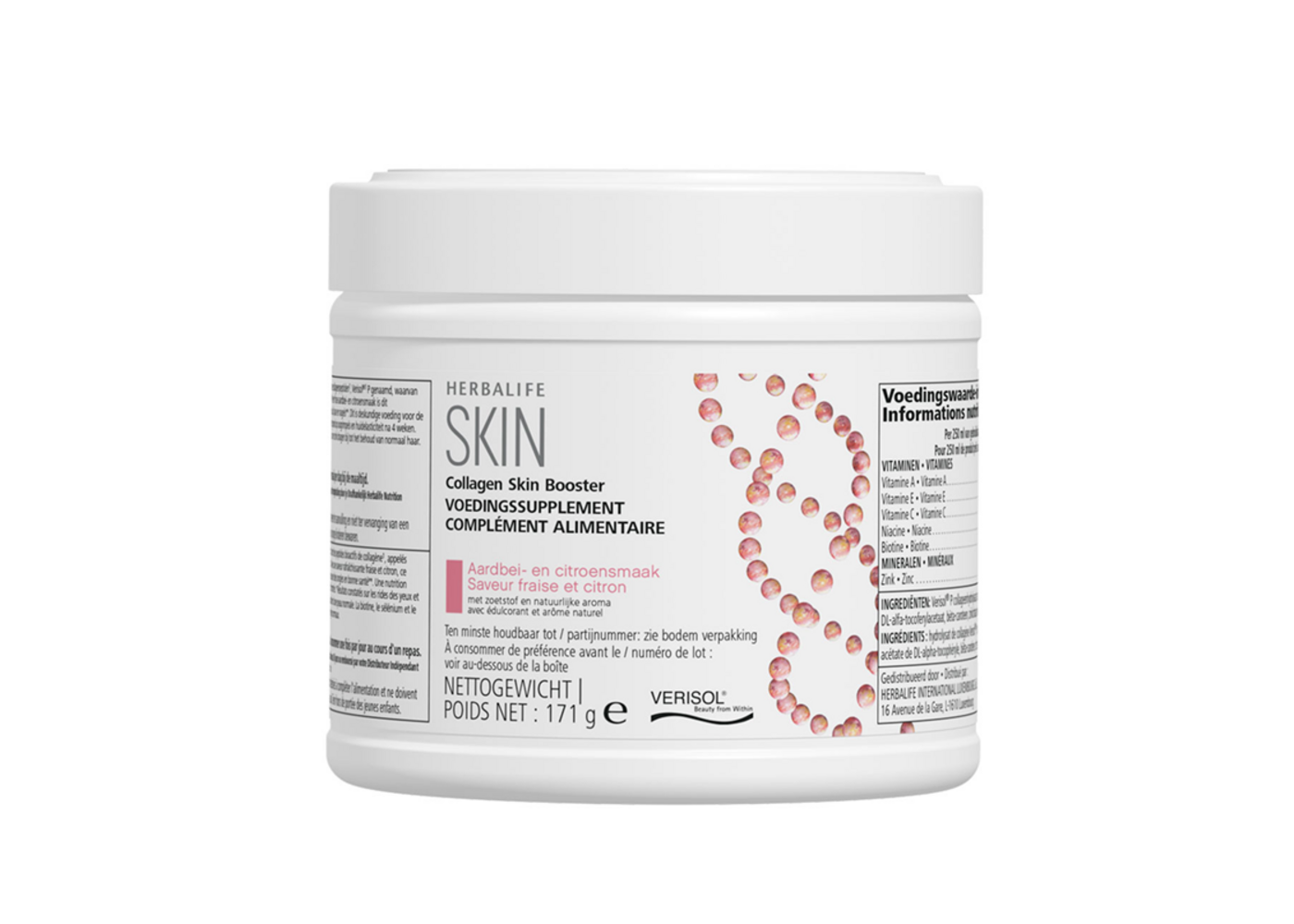Herbalife Collagen Skin Booster fraise et citron 171 g