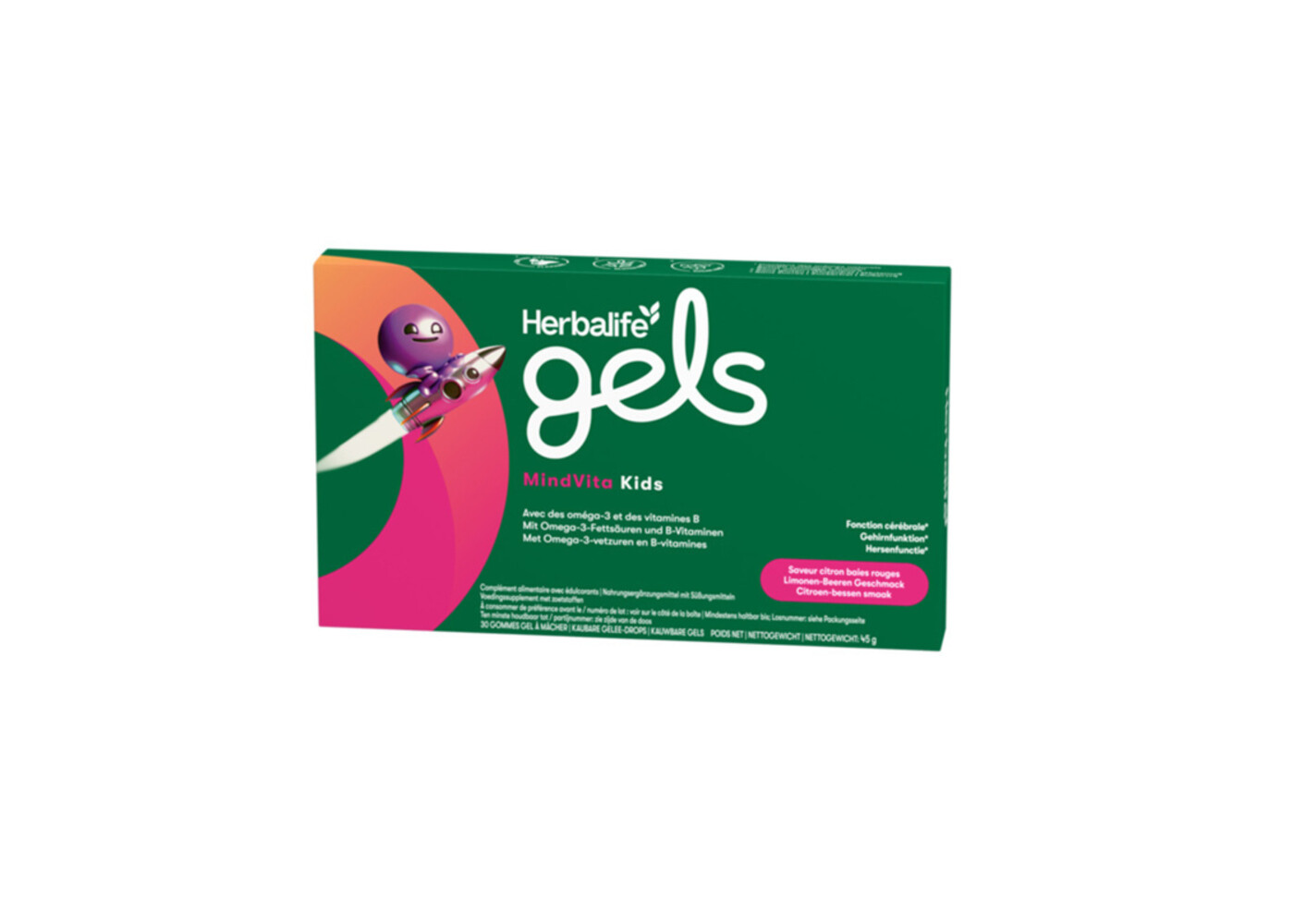 Herbalife Herbalife Gels MindVita Kids Saveur Citron baies