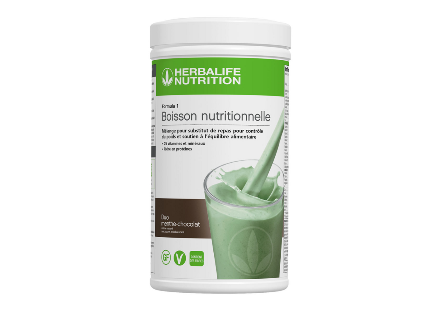 Herbalife F1 Shake Duo menthe-chocolat