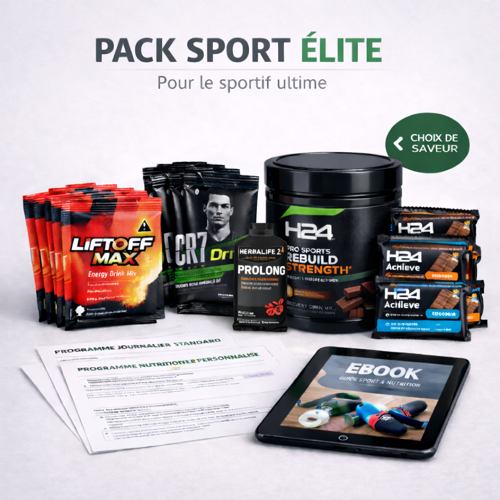 Herbalife Pack Sport Élite + programme personnalisé GRATUIT