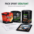 Pack Sport Débutant + programme personnalisé GRATUIT