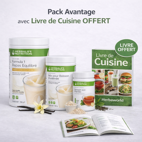 Herbalife Pack Avantage + Livre de Cuisine GRATUIT