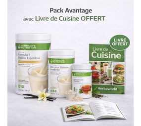Herbalife Pack Avantage + Livre de Cuisine GRATUIT