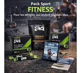 Herbalife Pack Sport FITNESS + E-book Gratuit