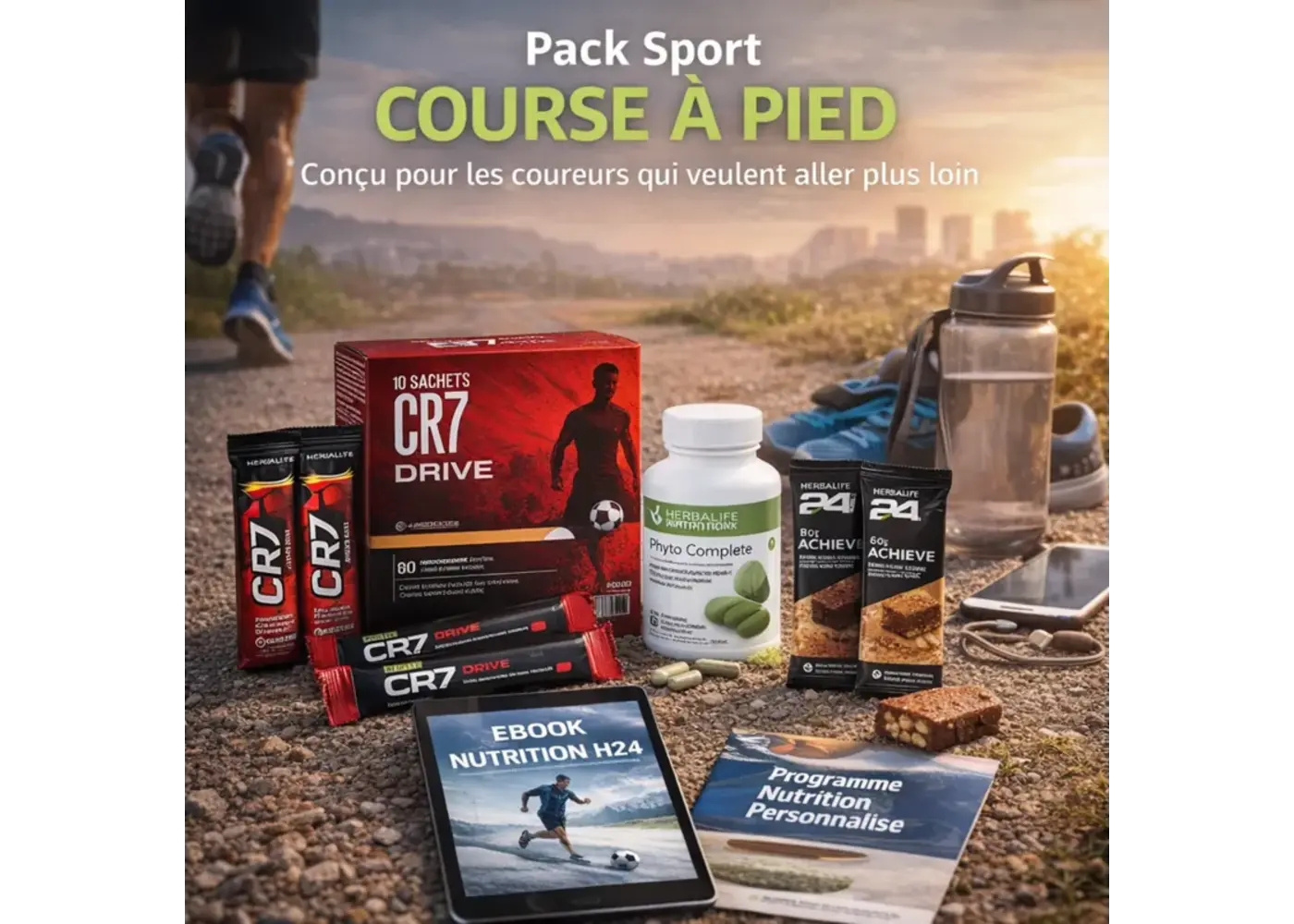 Herbalife Pack Sport Course à Pied + E-book Gratuit