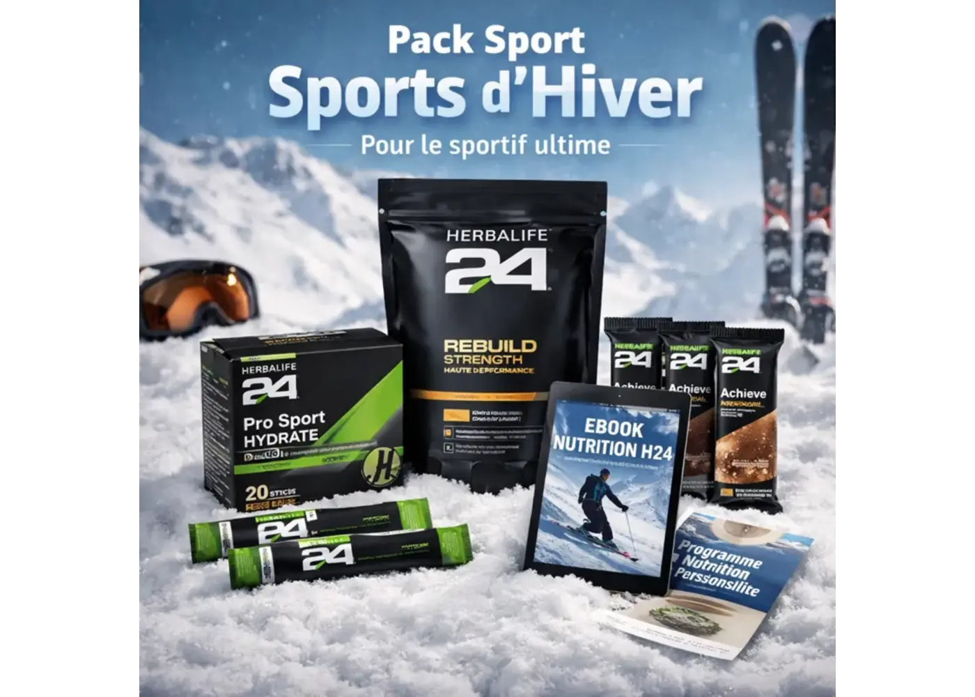 Herbalife Pack Sport d'Hiver + E-book Gratuit