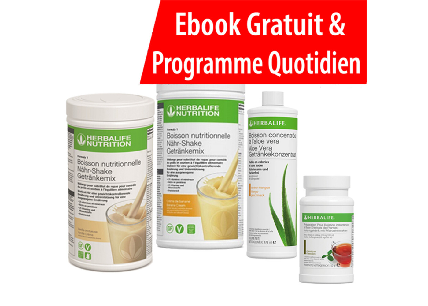 Herbalife Pack minceur mensuel BASE
