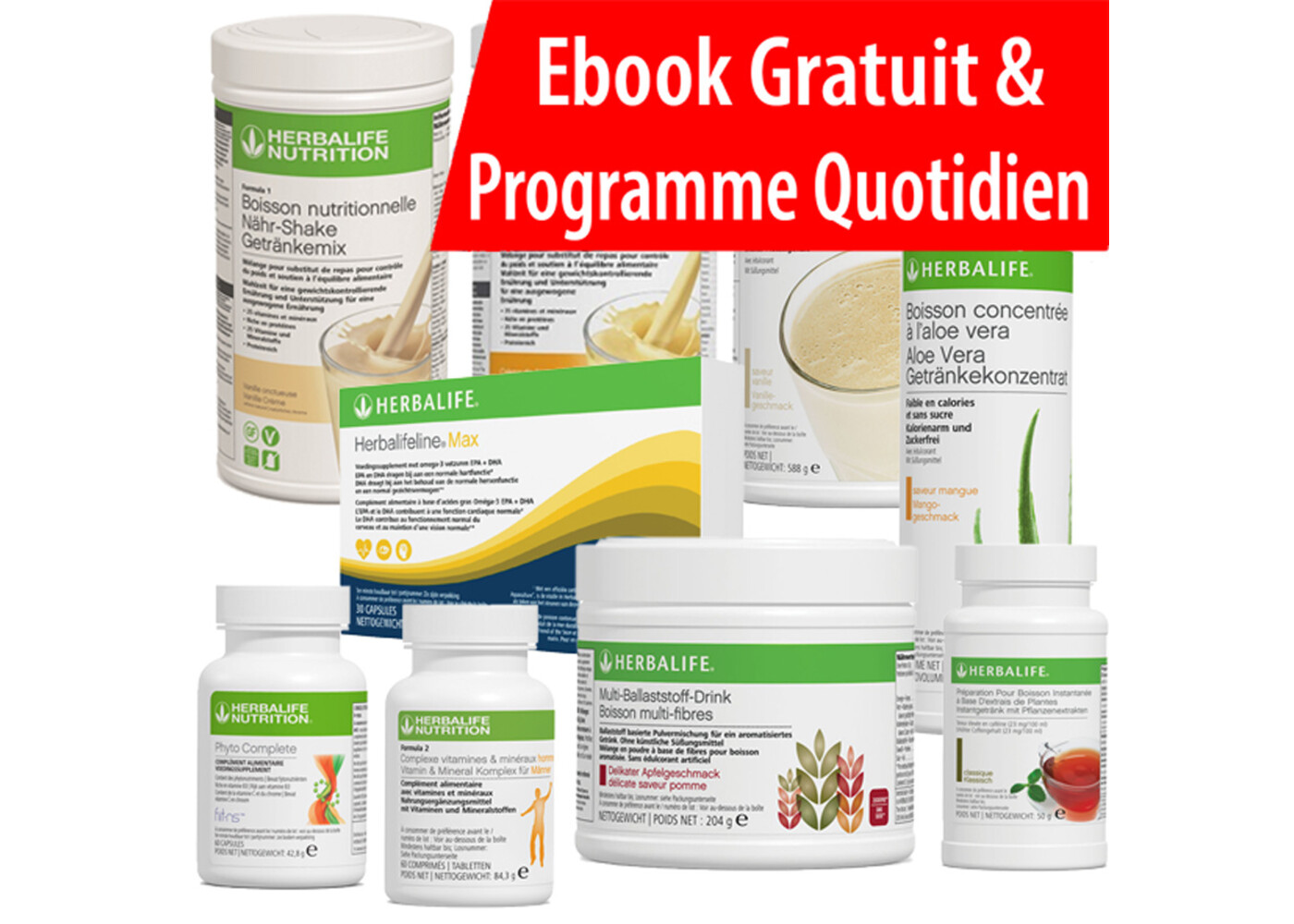 Herbalife Pack minceur mensuel ULTIMATE