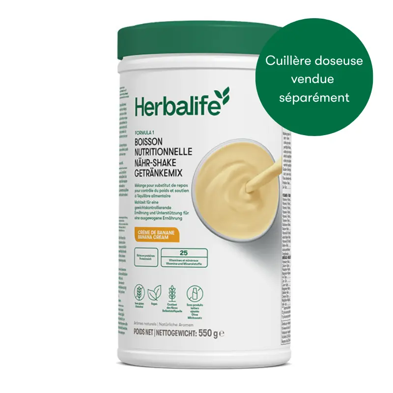 Herbalife F1 Shake Crème de banane Herbalife F1 Shake Crème de banane