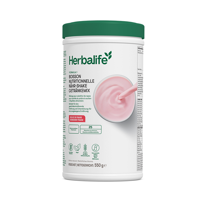 Herbalife F1 Shake Délice de fraise