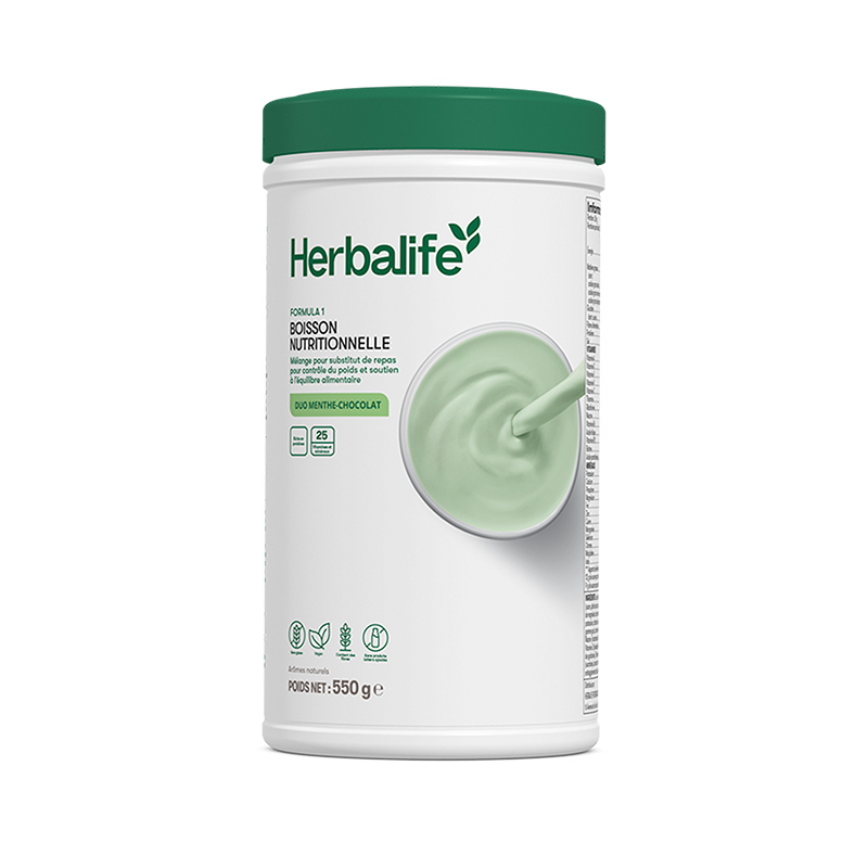 Herbalife F1 Shake Duo menthe-chocolat Herbalife F1 Shake Duo menthe-chocolat