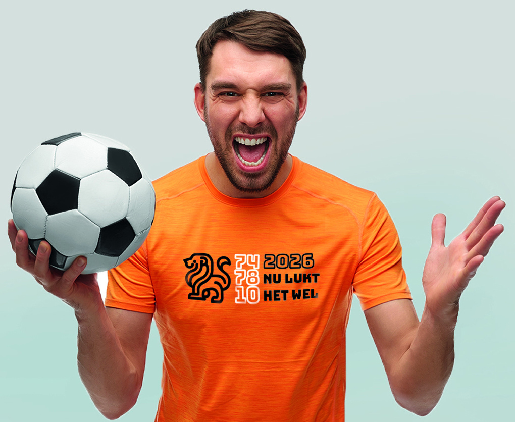 Oranje Fankleding Unisex