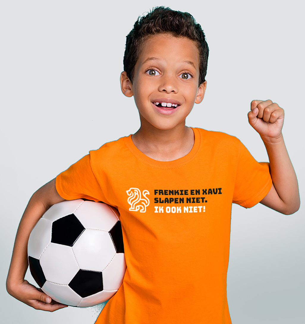Oranje fankleding Kids
