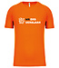 Fanshirt Oranje met tekst "WK  ons verslaan" | Sportshirt Uni versie in kleur Fluo-Oranje