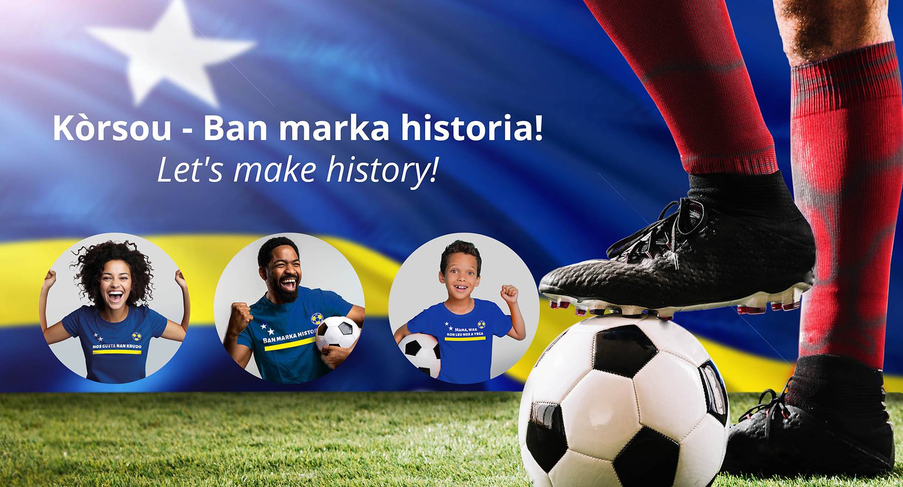 Curaçao Fun Fan Kleding voor jong en oud