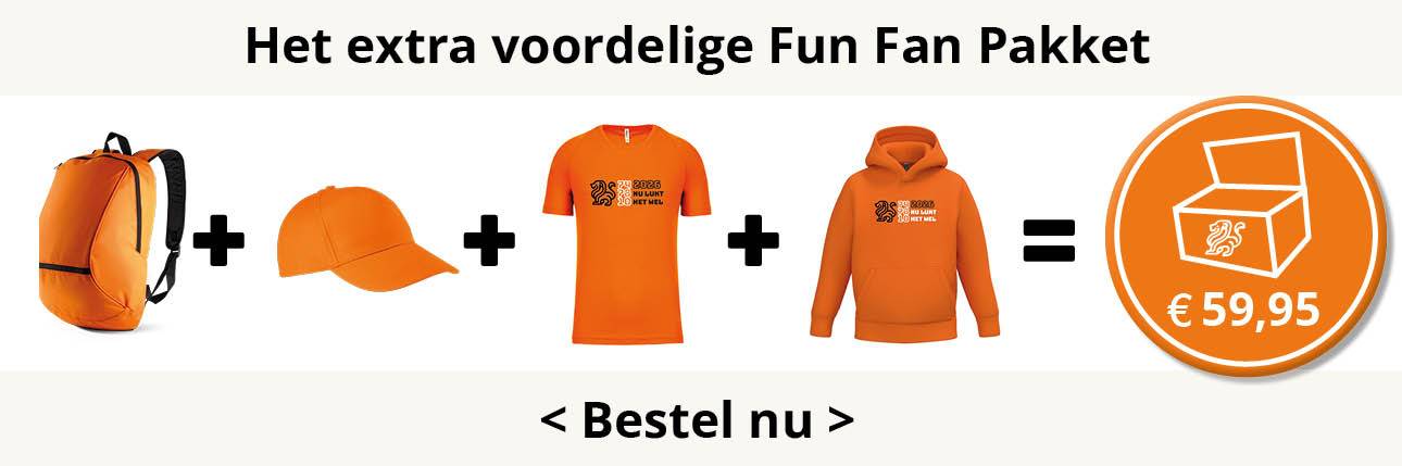Oranje pakket voordeel