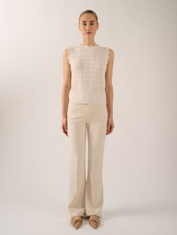 Oscar the Collection LAURE Trousers Ivory