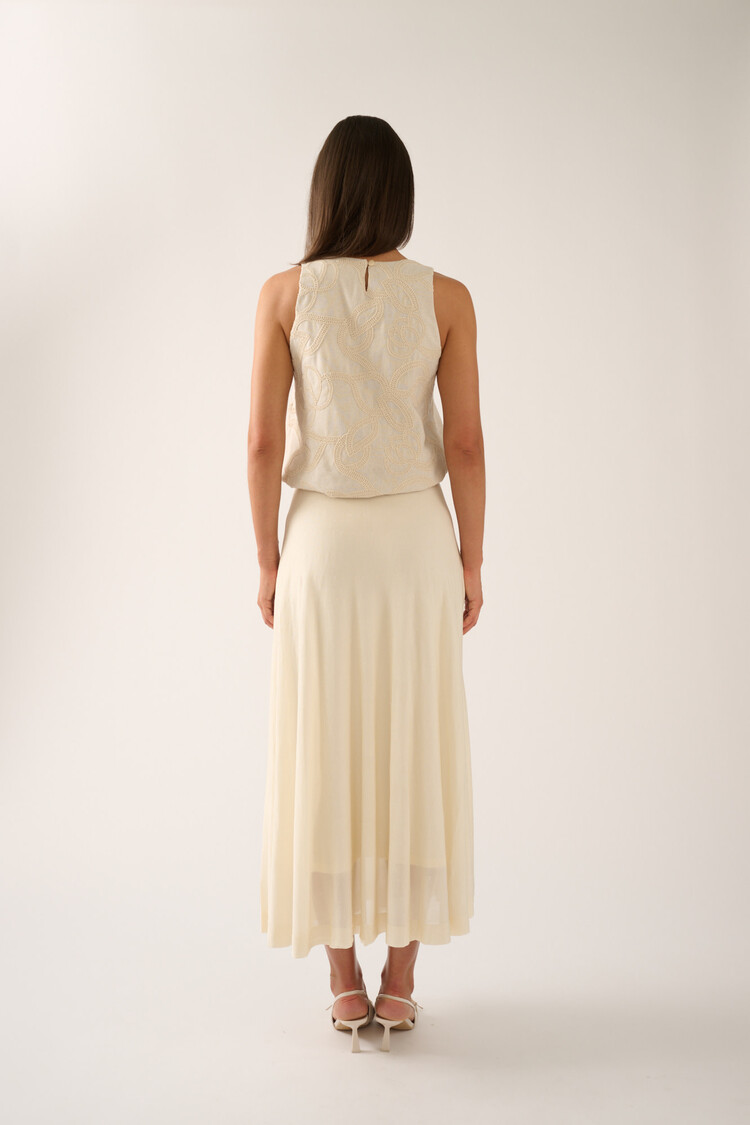 Oscar the Collection TITA Top Ivory