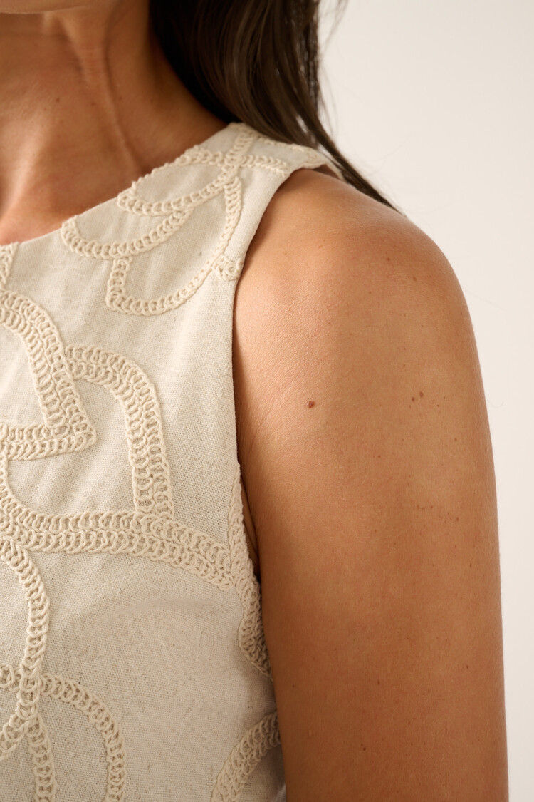 Oscar the Collection TITA Top Ivory