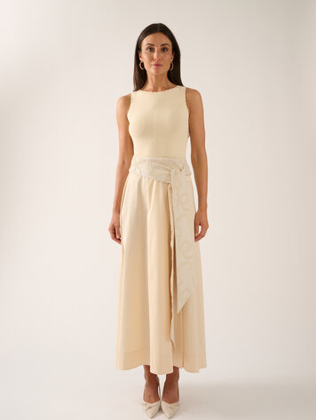 Oscar the Collection TIKA Skirt - Ivory