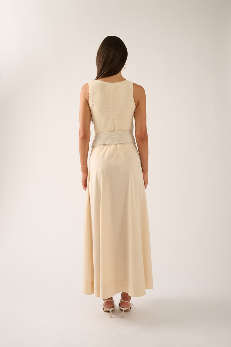 Oscar the Collection TIKA Skirt - Ivory