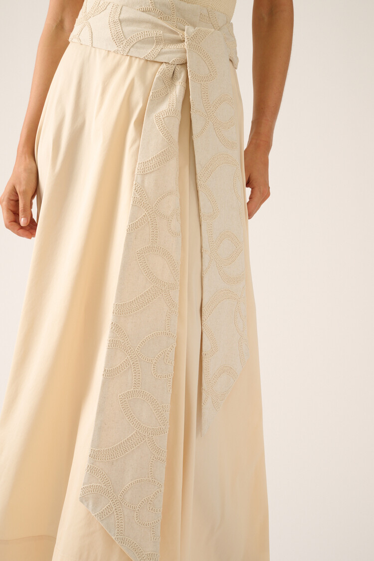 Oscar the Collection TIKA Skirt - Ivory