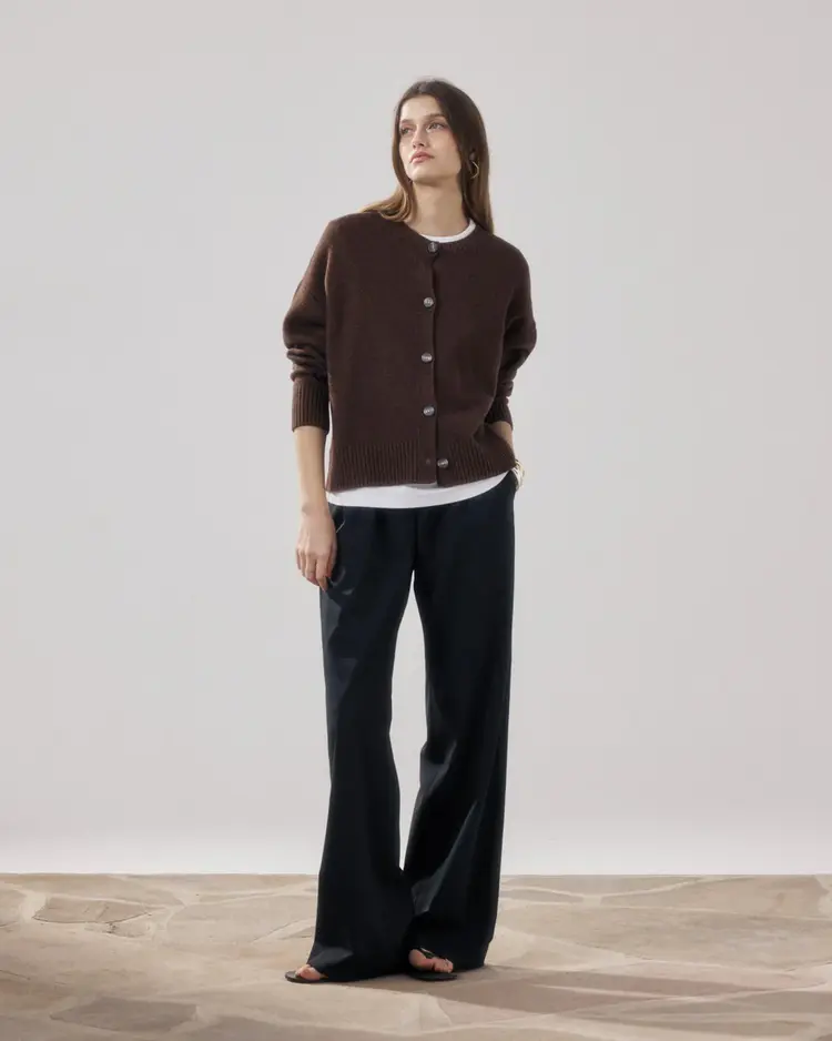 Hartford MESMINE Cardigan Brown