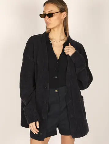Cesar Casier JUULS Cardigan Navy