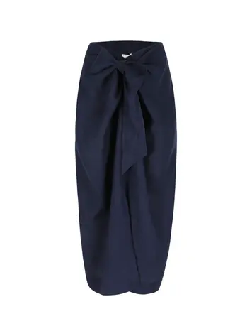 RAE Antwerp JASMINE Skirt Linen Indigo