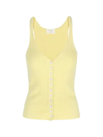 RAE Antwerp URSULA Top - Pale Yellow