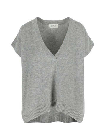 RAE Antwerp FAYE  100% Cashmere - Grey Pearl