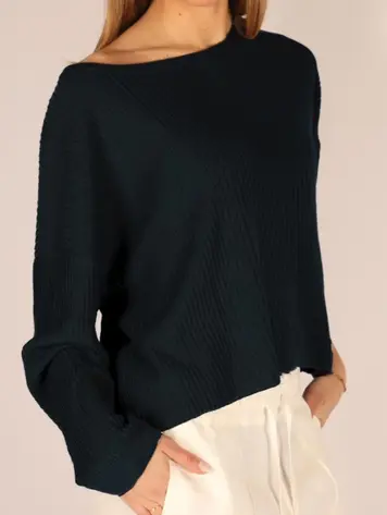 Cesar Casier PAROS Sweater Navy