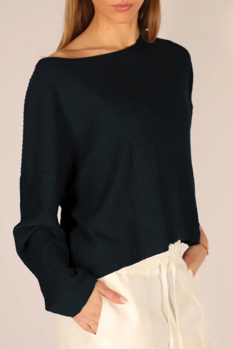 Cesar Casier PAROS Sweater Navy