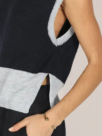 Cesar Casier DJERBA Debardeur Blue