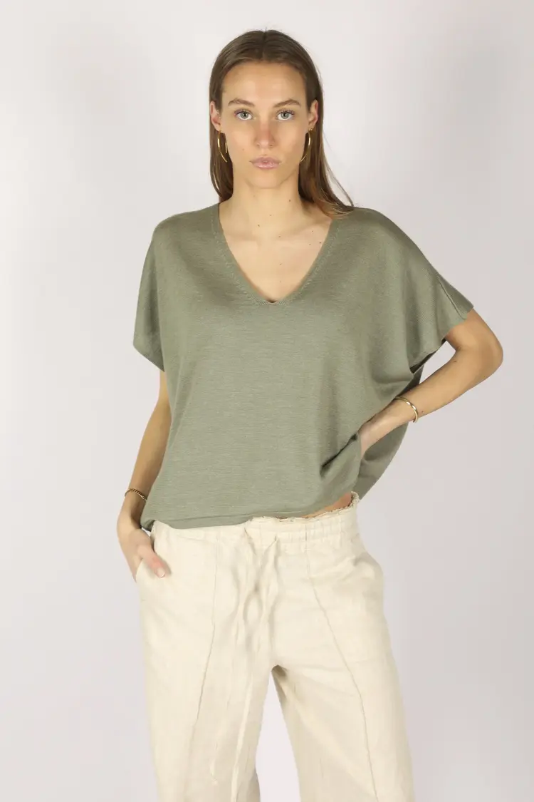 Cesar Casier LUCIA Top Olive